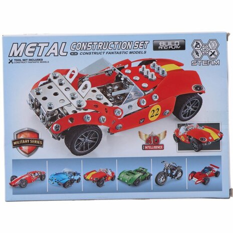 Constructieset Classic Metalen Auto