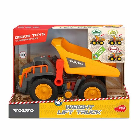 Dickie Toys Volvo Kiepwagen + Licht en Geluid