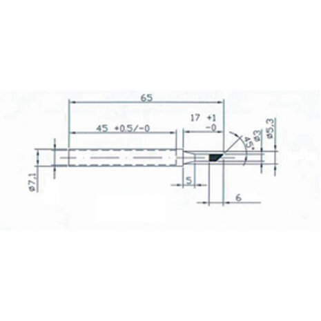 Hq Solder/tip3 Vervangingstip voor Solder20/30