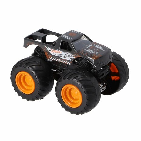 Racebaan met Vlammen + Die-Cast Monstertruck