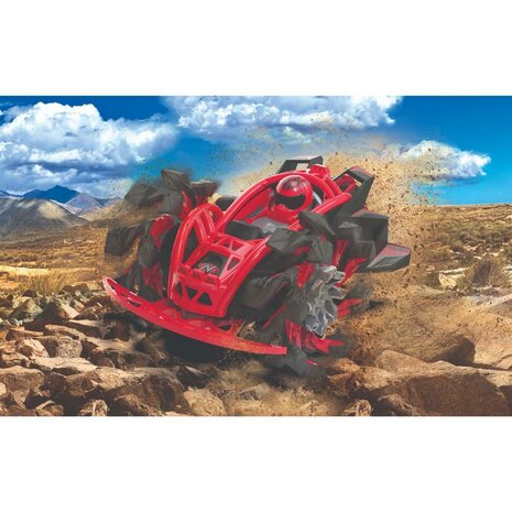 Nikko RC Rock CrushR Rood