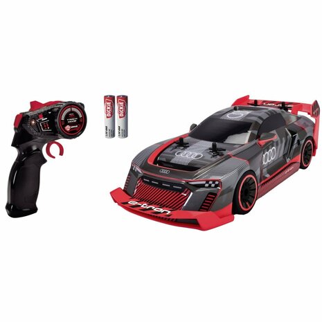 Dickie Toys RC Audi S1 E-Tron Quattro Drift Auto Grijs/Rood