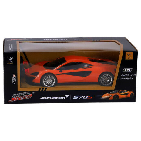 RC McLaren 570S 1:24 + Licht Oranje