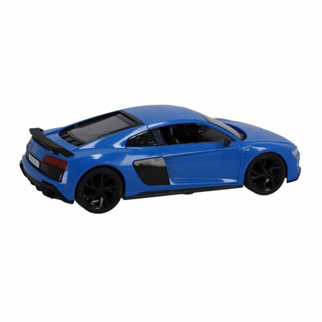 RC Audi R8 Coupé 1:14 + Licht Blauw