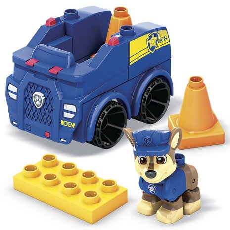 Mega Bloks Paw Patrol Chases Patrol Car