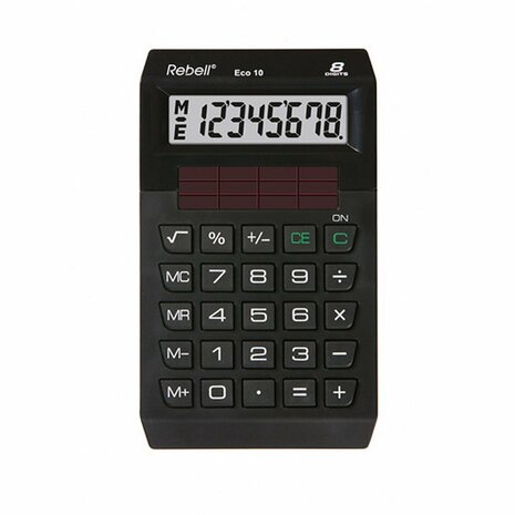 Rebell RE-ECO10-BX Calculator ECO 10 Zwart