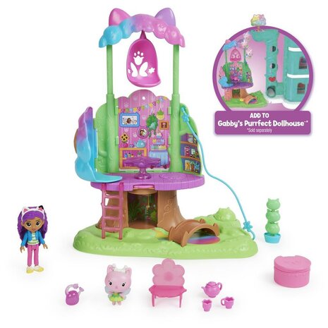 Gabby's Dollhouse Kittys Fairys Garden Treehouse