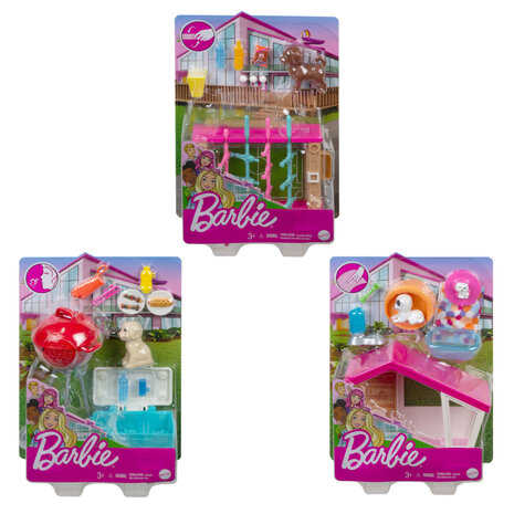 Barbie Mini Huisdieren Speelset Assorti