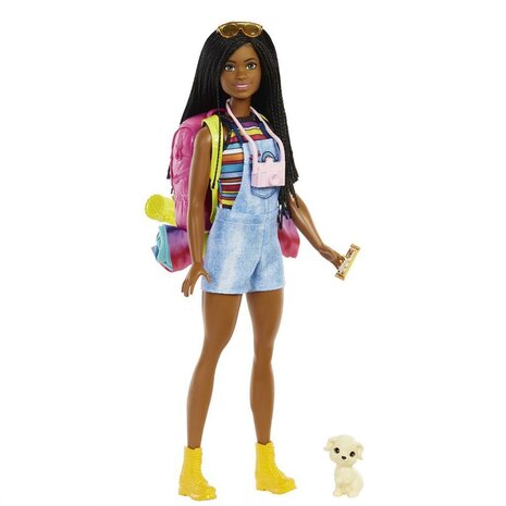 Barbie Camping Pop Brooklyn + Accessoires