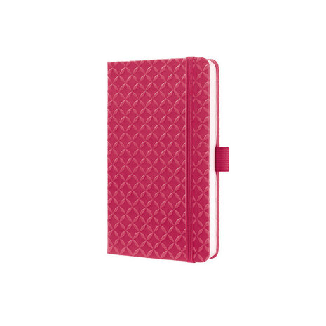 Sigel SI-JN104 Notitieboek Jolie Flair A6 Hardcover Gelinieerd Fuchsia Roze