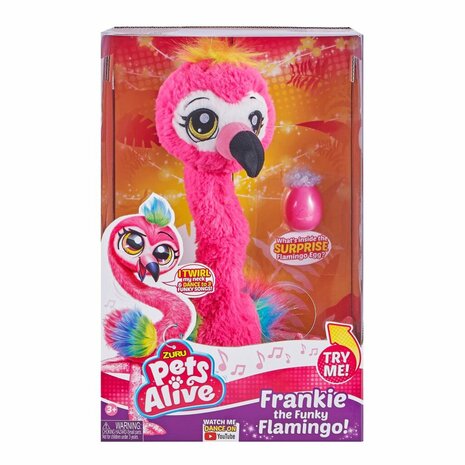 Zuru Pets Alive Dansende Flamingo Franky + Geluid