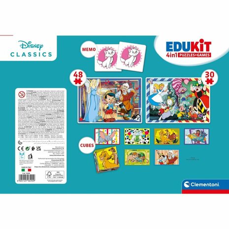 Clementoni Edukit 4in1 Disney Classics