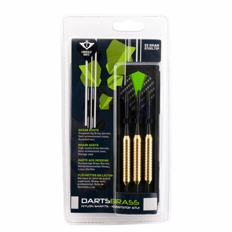 Longfield Darts Brass 3 Stuks 22 gram