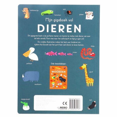 Boek Mijn Gigaboek Vol Dieren