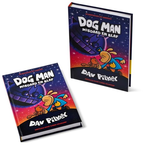 Boek Dog Man Deel 9 Misdaad en Blaf