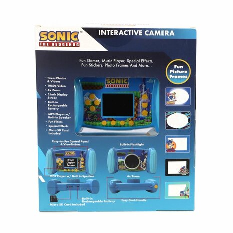 Interactieve Camera Sonic Blauw