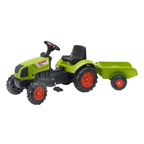 Falk Claas Arion 410 Traptractor met Aanhanger 132x42x53 cm Groen/Zwart