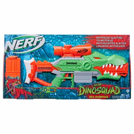 Nerf Dinosquad Rex-Rampage Blaster + 20 Darts