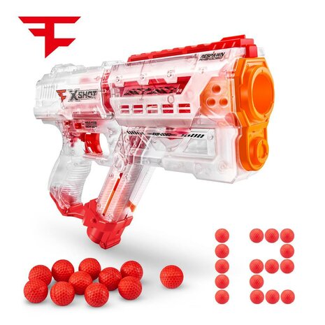 Zuru X-Shot Faze Clan Respawn RXB 0060 Blaster + 12 Balletjes