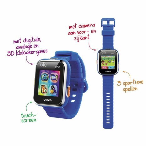 VTech Kidizoom Smartwatch DX2 Blauw