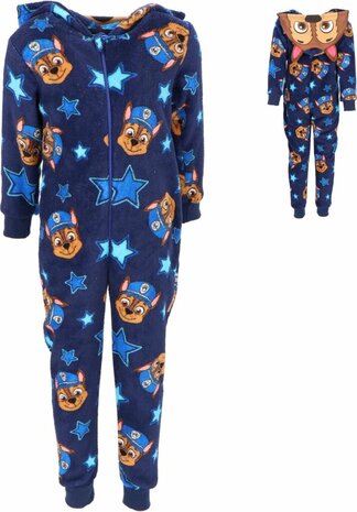 Onesie Paw Patrol Blauw Maat 98-104