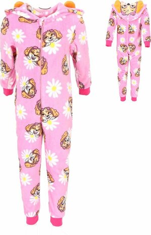 Onesie Paw Patrol Roze Maat 98-104