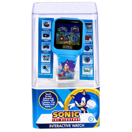 Sonic Interactief Horloge Blauw