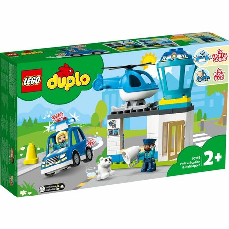 Lego Duplo 10959 Politiebureau en Helikopter