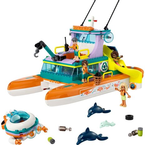 Lego 41734 Friends Reddingsboot op Zee