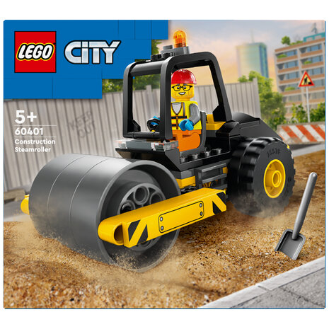 Lego 60401 City Vehicles Construction Steamroller