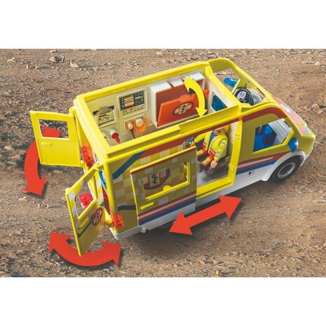 Playmobil 71202 City Life Ambulance + Licht en Geluid