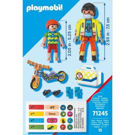 Playmobil 71245 City Life Verpleegkundige met Patiënt