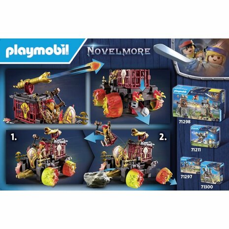 Playmobil 71299 Novelmore Vuurgevecht Wagen