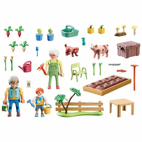 Playmobil 71443 Country Idyllische Moestuin bij de Grootouders