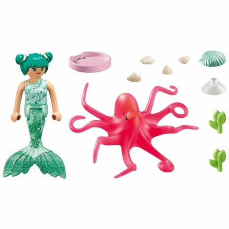 Playmobil 71503 Princess Magic Zeemeermin met Kleur Veranderende Octopus