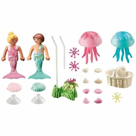 Playmobil 71504 Princess Magic Zeemeerminkinderen met Kwallen