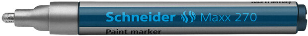 Schneider Lakmarker Maxx 270 1-3mm Zilver 10 Stuks