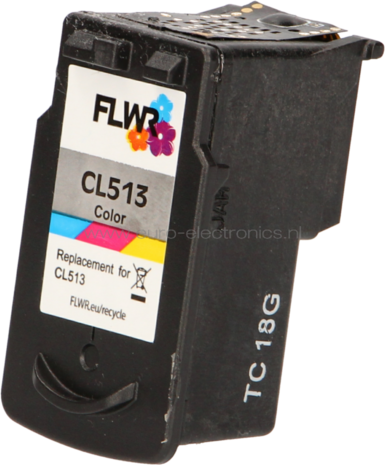 FLWR Canon PG-512 / CL-513 Multipack zwart en kleur