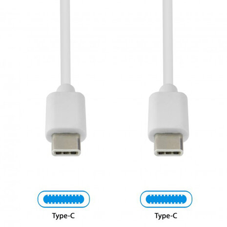 GrabNGo Gng Laadk. Usb-c>usb-c 1m Wit