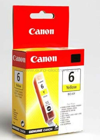 Canon BCI-6Y geel