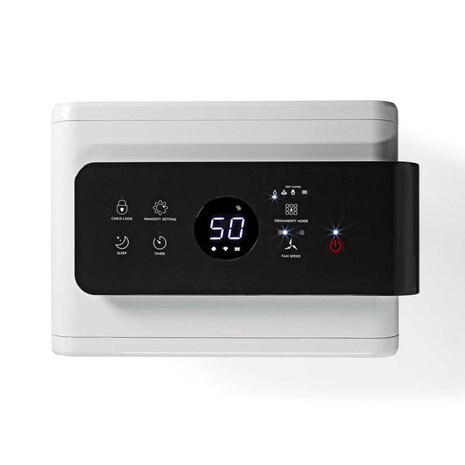 Nedis DEHU30WTW Smartlife Luchtontvochtiger 30 L/dag Regelbare Hygrostaat 210 M³/h