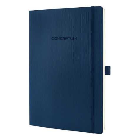 Sigel SI-CO317 Notitieboek Conceptum Pure Softcover A4 Blauw Gelinieerd