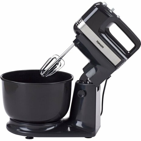 Tomado TKM3001B Handmixer met Kom Zwart