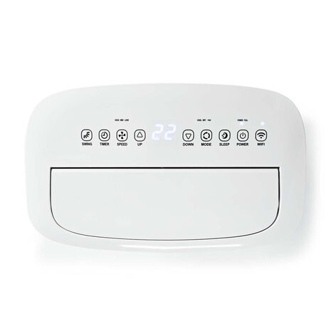 Nedis WIFIACMB1WT16 Smartlife Airconditioner Wi-fi 16000 Btu 140 M³ Ontvochtiging Android™ & Ios Energieklasse: A 3 Snelheden 65 Db Wit