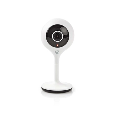 Nedis WIFICI06CWT Smartlife Camera Voor Binnen Wi-fi 1920x1080 Cloud Opslag (optioneel) / Microsd (niet Inbegrepen) Nachtzicht Android™ / Ios Wit