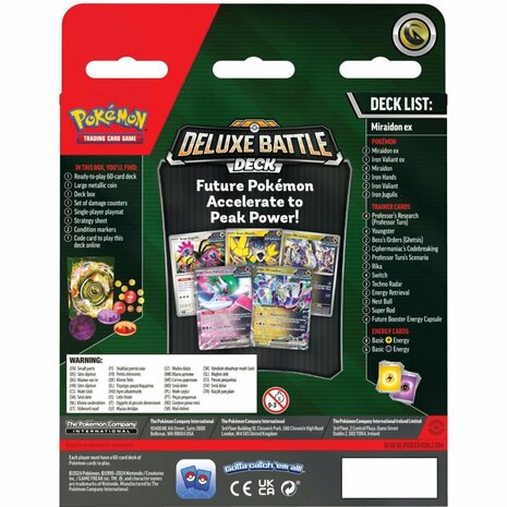 Pokémon TCG Deluxe Battle Deck Miraidon/Koraidon