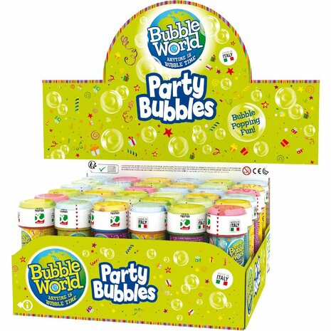 Party Bubbles Bellenblaas Display 36 Stuks