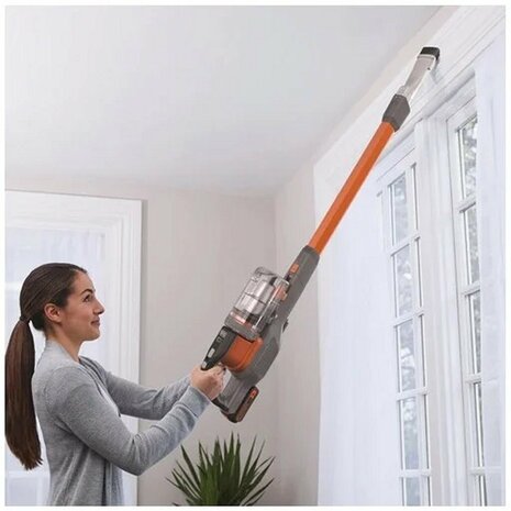 Black&Decker BHFEV182C-QW Steelstofzuiger Oranje/Grijs