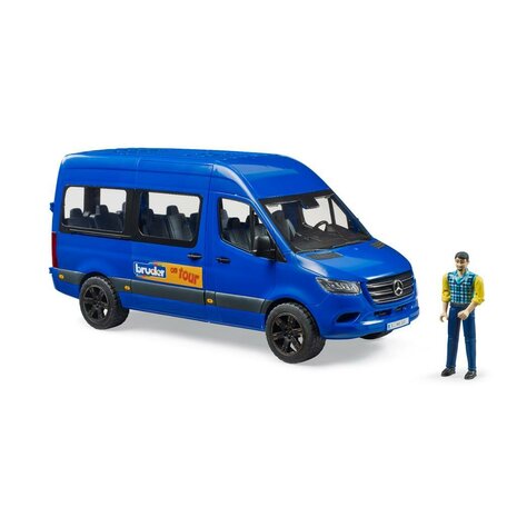 Bruder 02681 MB Sprinter Busje + BWorld Figuur