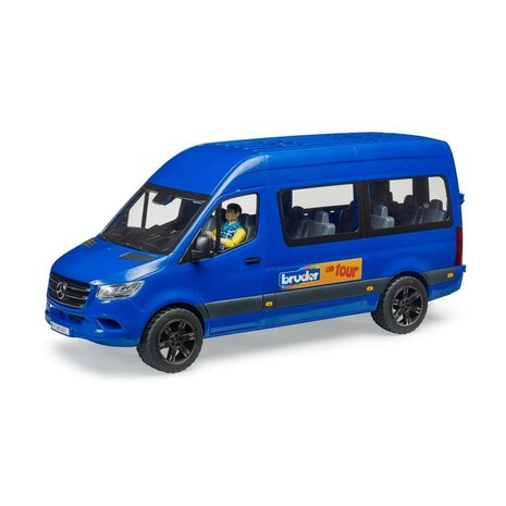 Bruder 02681 MB Sprinter Busje + BWorld Figuur